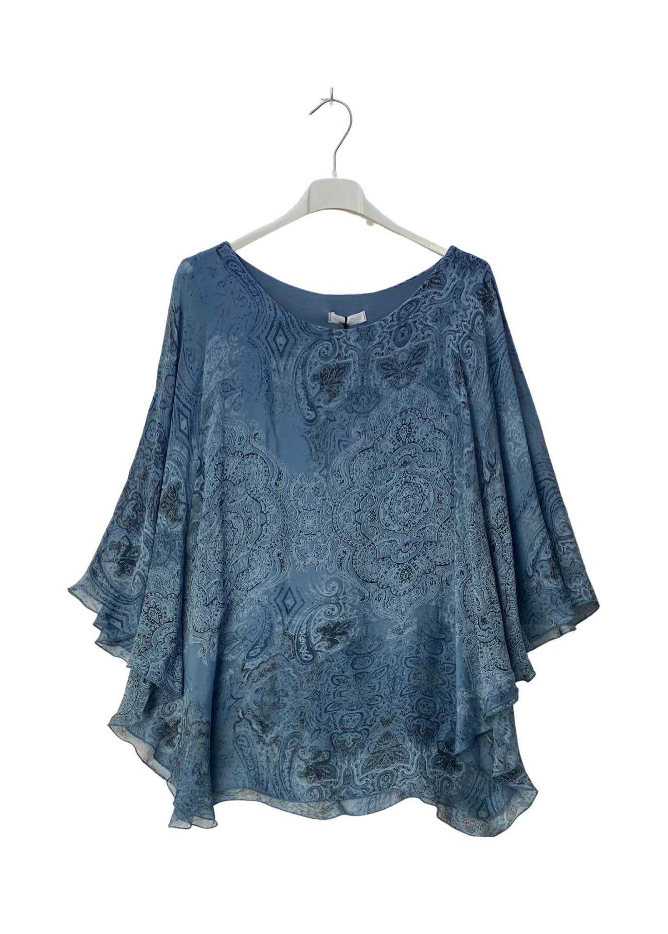 Hedvábná halenka „Boho Breeze“