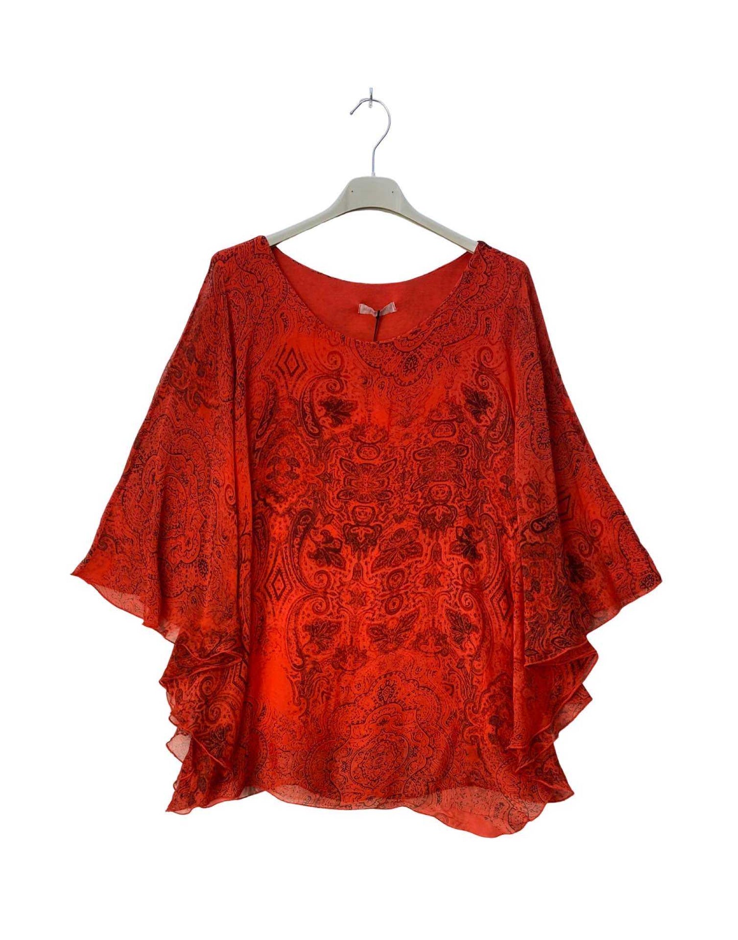 Hedvábná halenka „Boho Breeze“