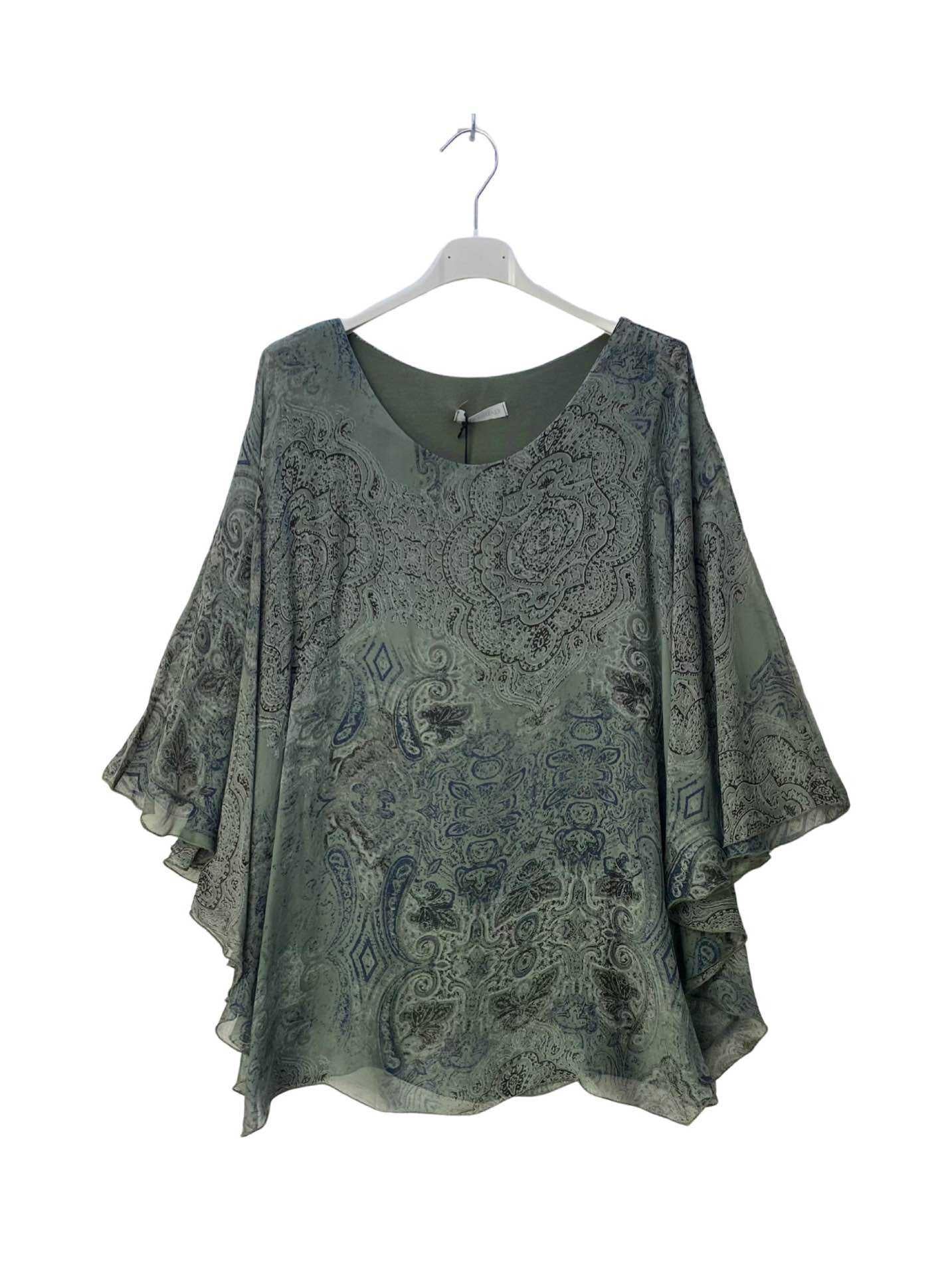 Hedvábná halenka „Boho Breeze“