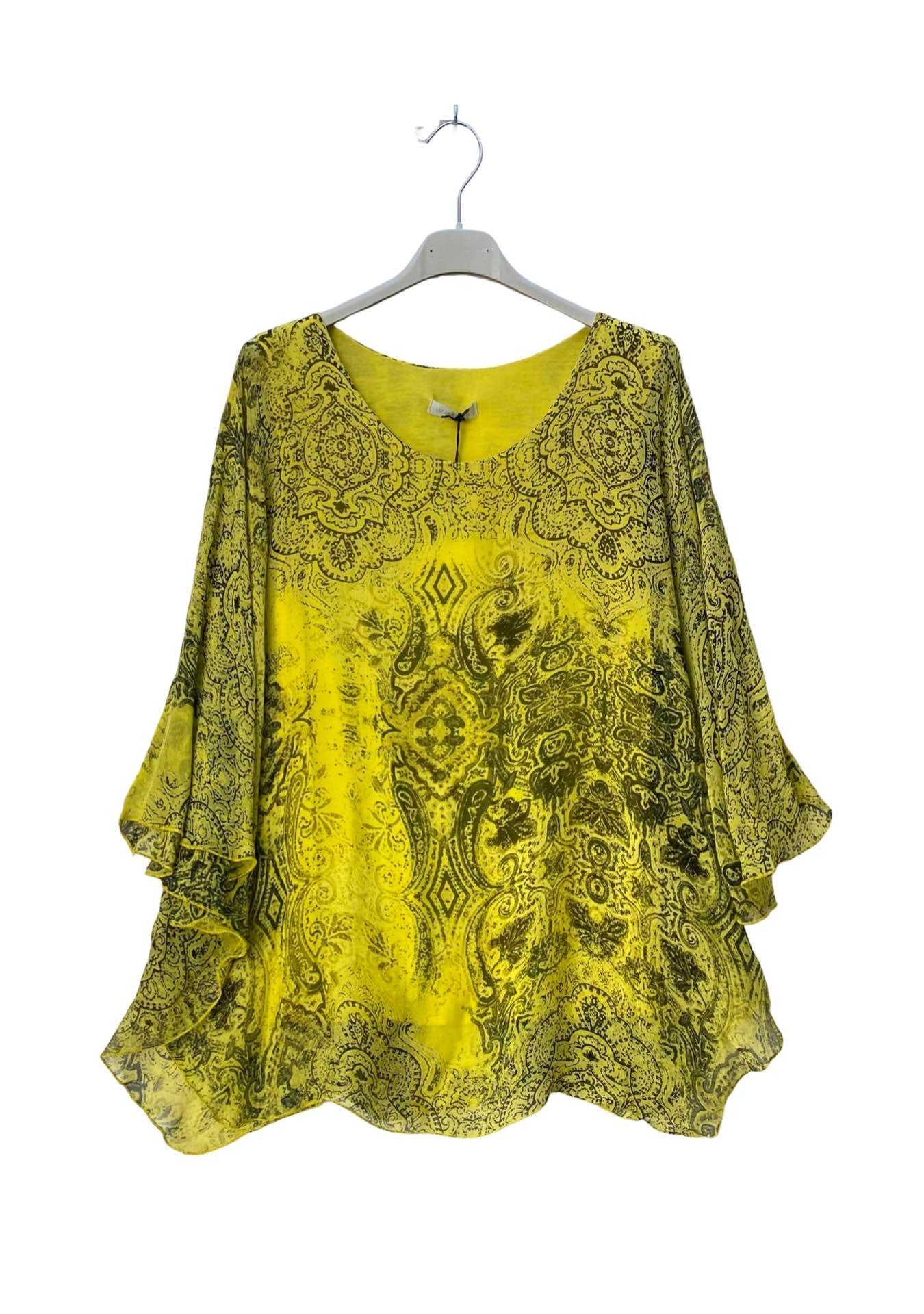 Hedvábná halenka „Boho Breeze“