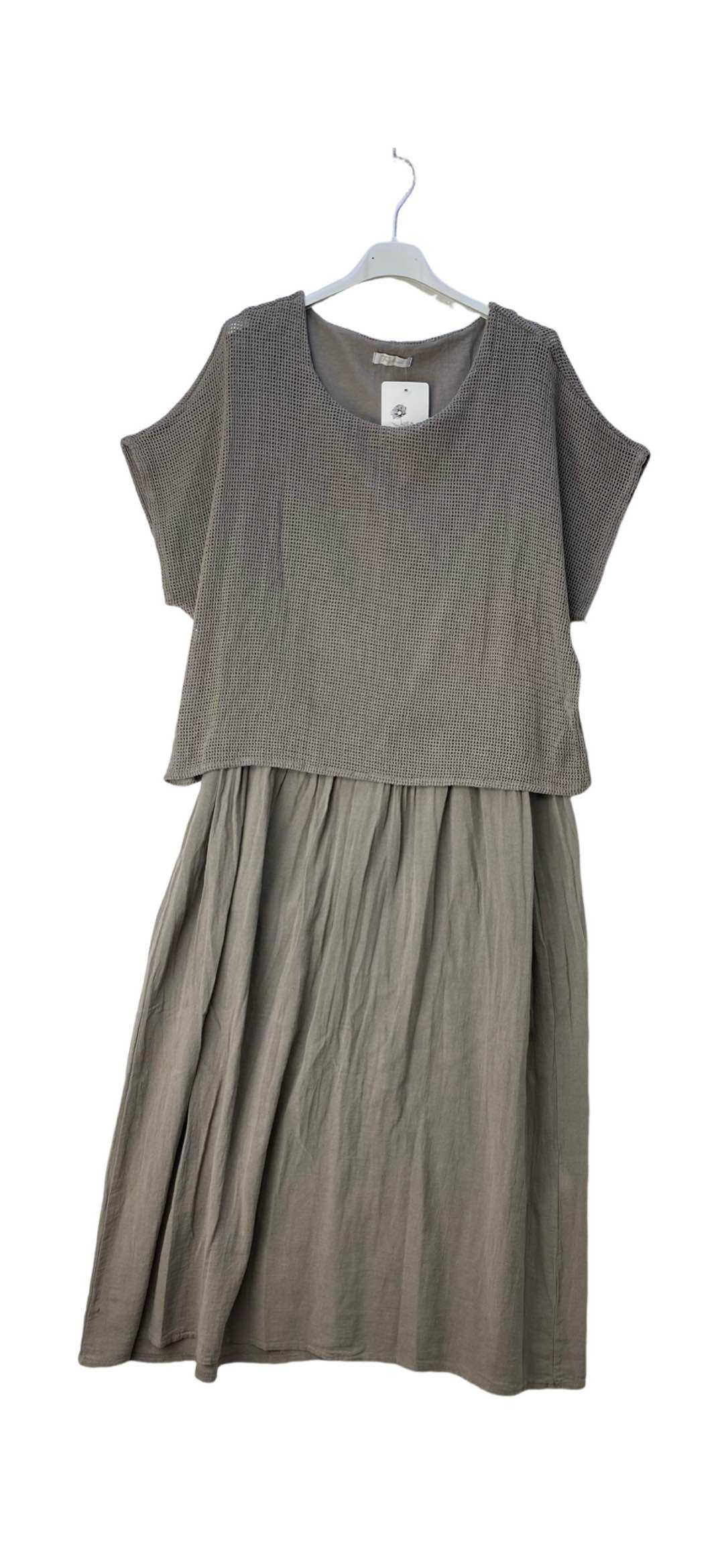 Bavlněné šaty „Layer Look“